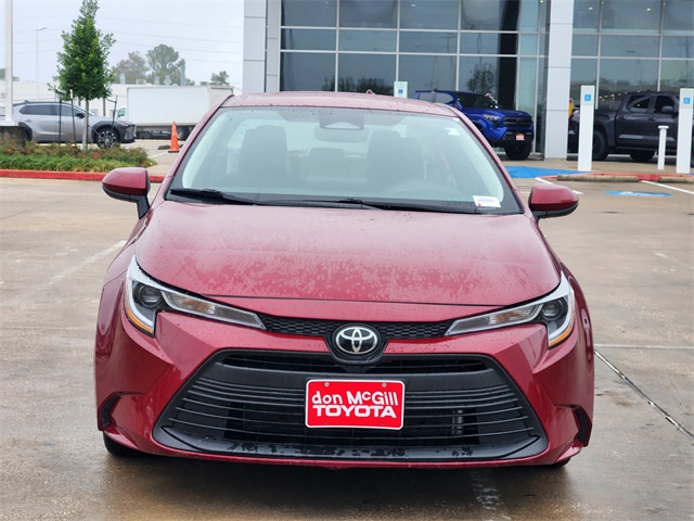 2024 Toyota Corolla LE Red at Traditions Chevrolet