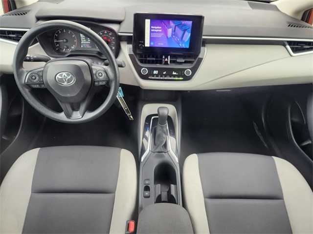 2024 Toyota Corolla LE Red at Traditions Chevrolet