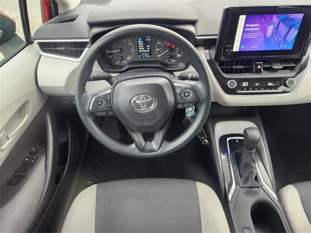 2024 Toyota Corolla LE Red at Traditions Chevrolet