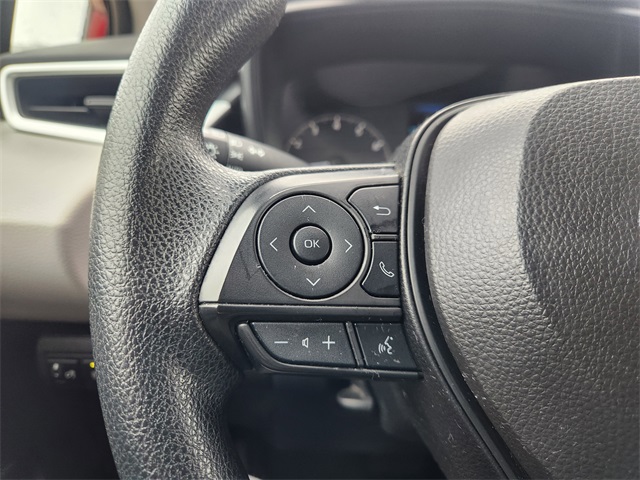 2024 Toyota Corolla LE Red at Traditions Chevrolet