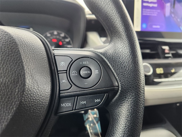 2024 Toyota Corolla LE Red at Traditions Chevrolet