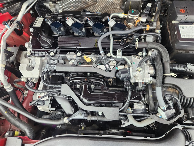 2024 Toyota Corolla LE Red at Traditions Chevrolet