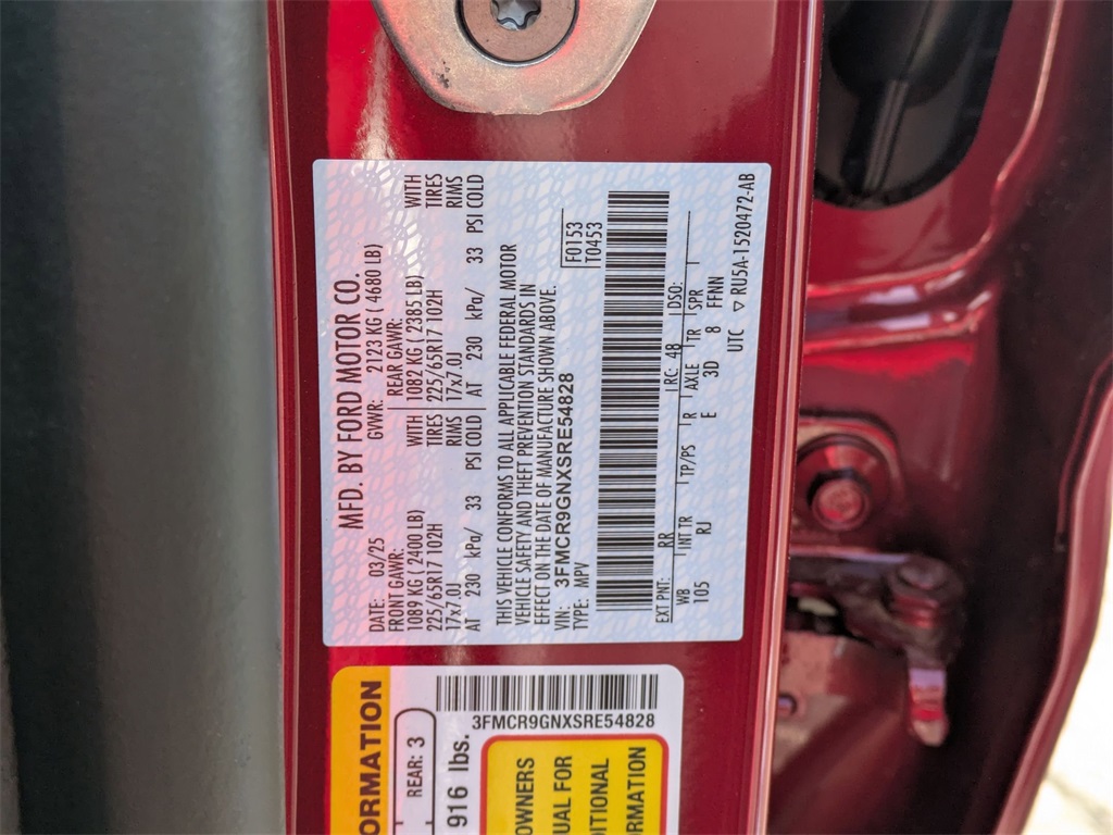 New 2025 Ford Bronco Sport For Sale in Findlay, OH