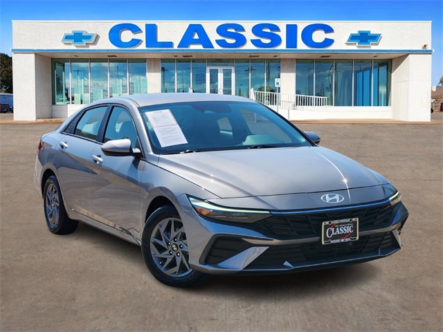 2024 Hyundai Elantra Hybrid Blue - 0