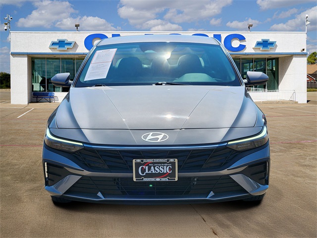2024 Hyundai Elantra Hybrid Blue - 1