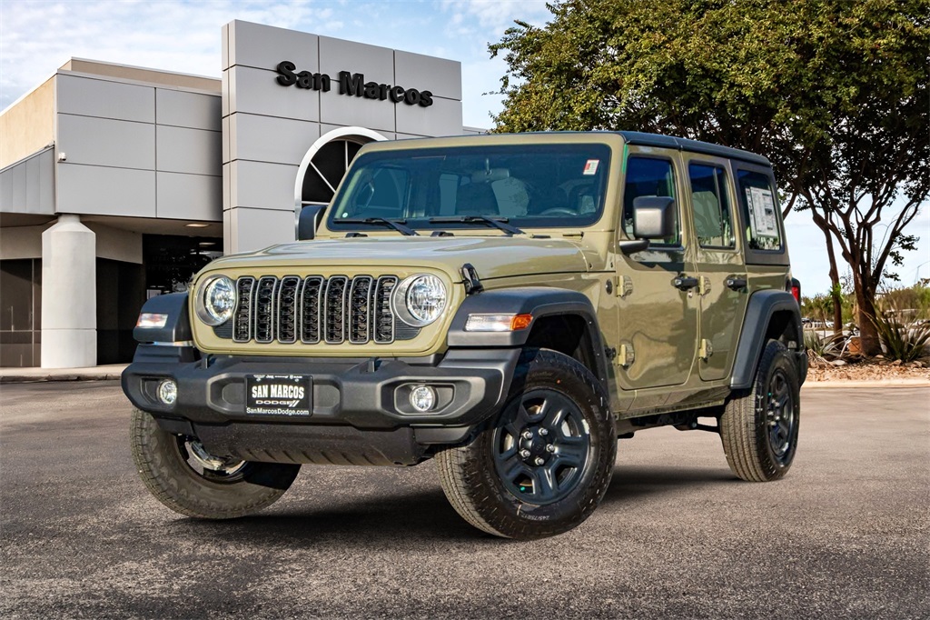 New Car 2025 Jeep Wrangler  Sport For Sale Under $50,000 In San Marcos, Texas