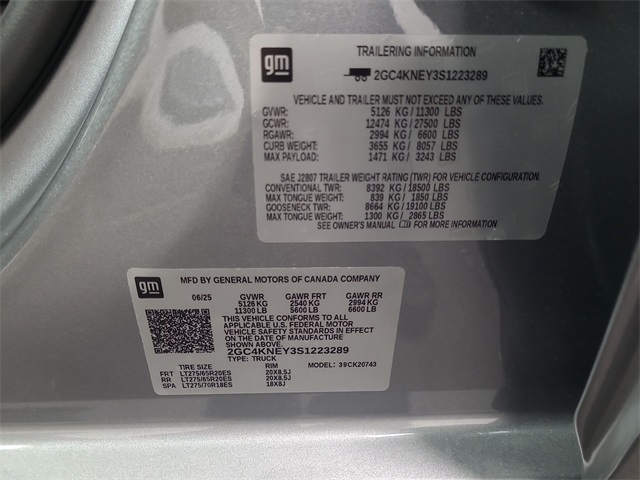 2025 – Chevrolet – Silverado 2500HD