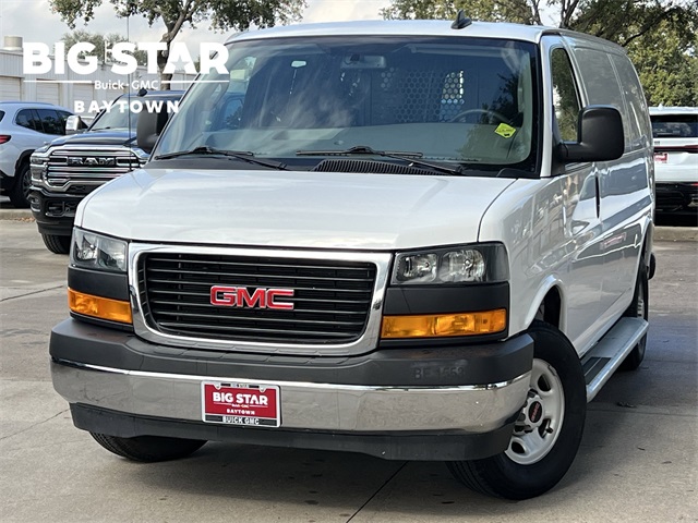 2024 GMC Savana 2500 Work Van White at Wharton Chevrolet GMC