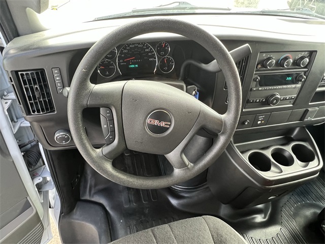 2024 GMC Savana 2500 Work Van White at Wharton Chevrolet GMC