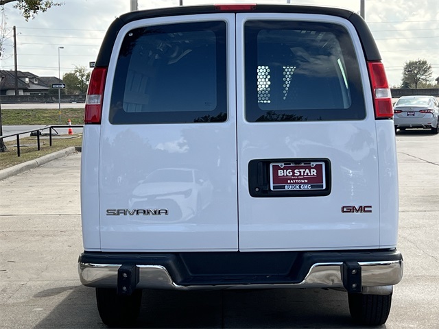 2024 GMC Savana 2500 Work Van White at Wharton Chevrolet GMC