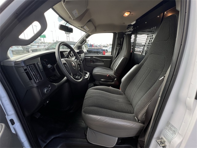 2024 GMC Savana 2500 Work Van White at Wharton Chevrolet GMC