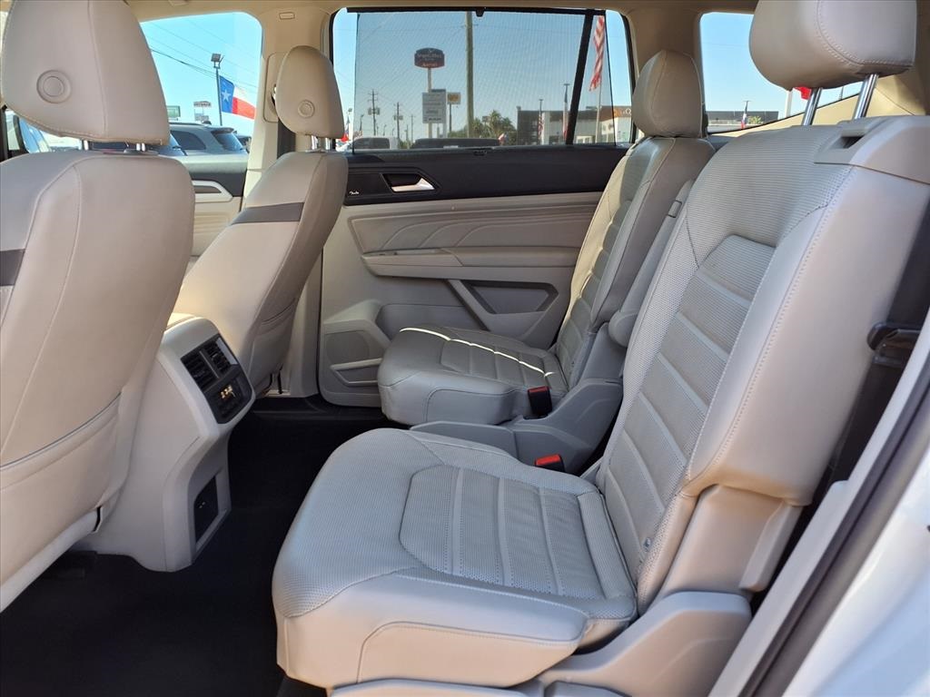 2021 Volkswagen Atlas 2.0T SEL Premium White at DeMontrond Automotive Group