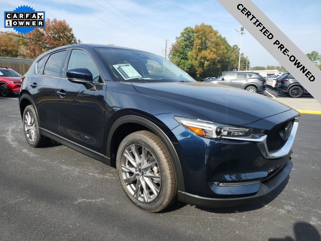 2021 Mazda CX-5 Grand Touring Blue at Stokes Mazda