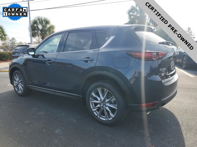 2021 Mazda CX-5 Grand Touring Blue at Stokes Mazda
