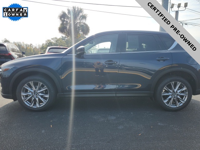 2021 Mazda CX-5 Grand Touring Blue at Stokes Mazda