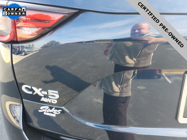 2021 Mazda CX-5 Grand Touring Blue at Stokes Mazda