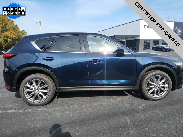 2021 Mazda CX-5 Grand Touring Blue at Stokes Mazda
