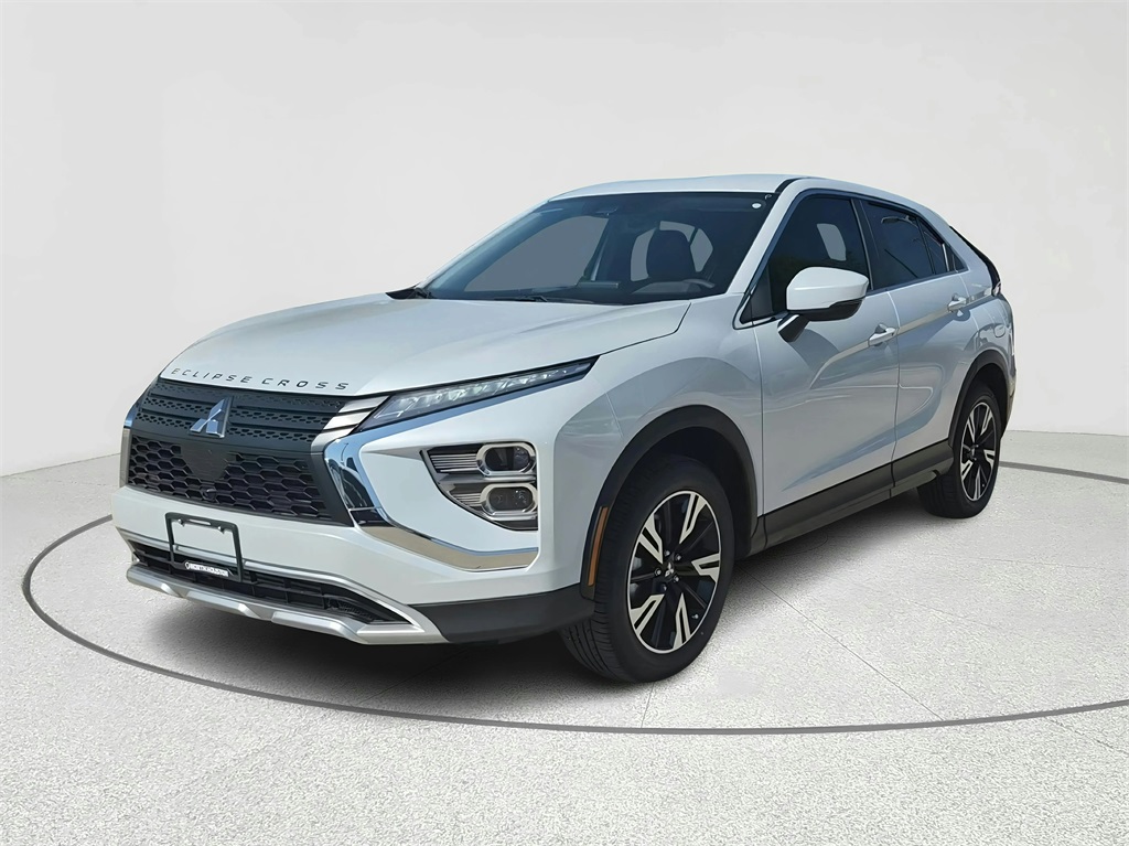 2025 Mitsubishi Eclipse Cross SE White at North Houston Mitsubishi