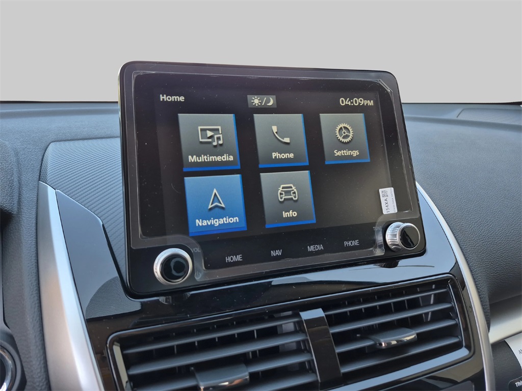 2025 Mitsubishi Eclipse Cross SE White at North Houston Mitsubishi