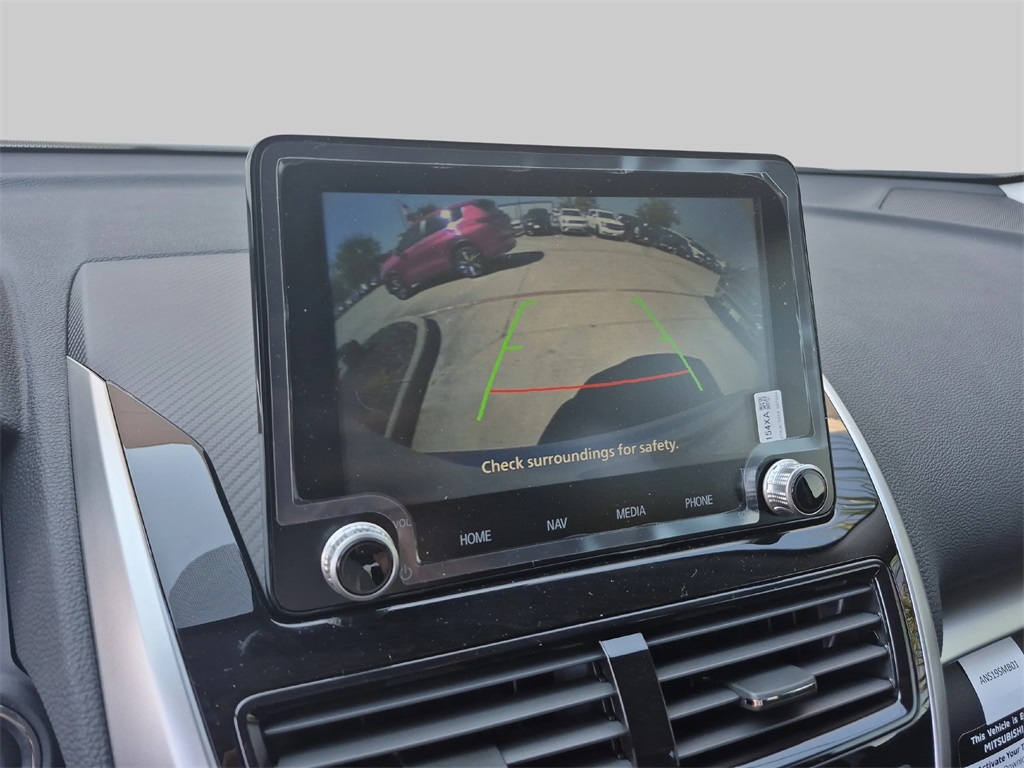 2025 Mitsubishi Eclipse Cross SE White at North Houston Mitsubishi