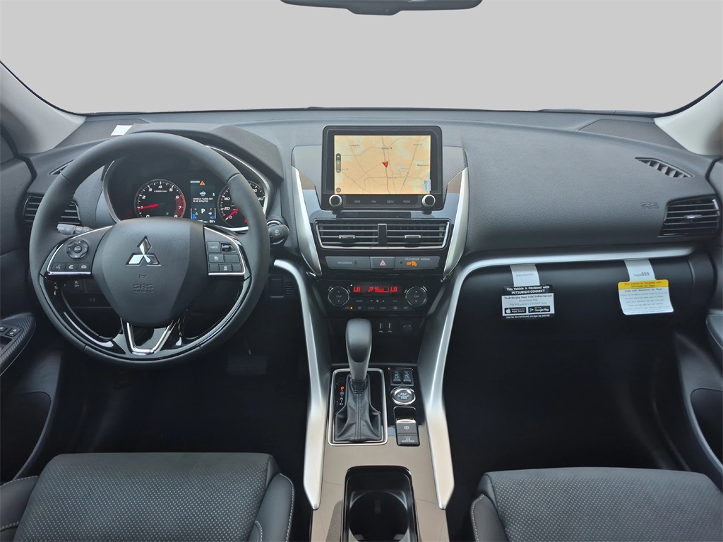 2025 Mitsubishi Eclipse Cross SE White at North Houston Mitsubishi