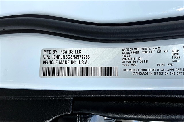 Used 2022 Jeep Grand Cherokee For Sale in Gloucester, MA