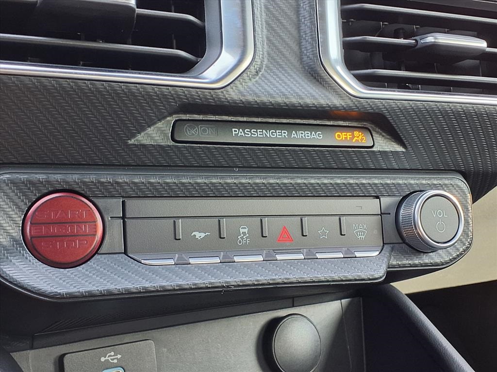2024 Ford Mustang GT Premium Yellow at South Houston Nissan