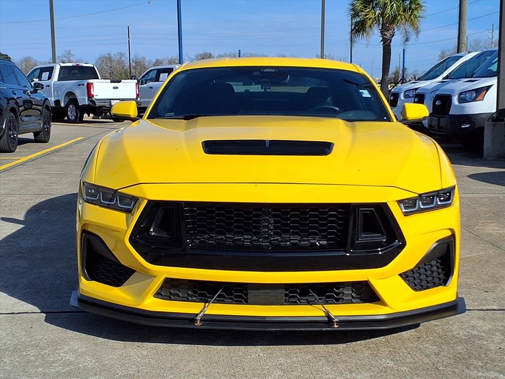 2024 Ford Mustang GT Premium Yellow at South Houston Nissan