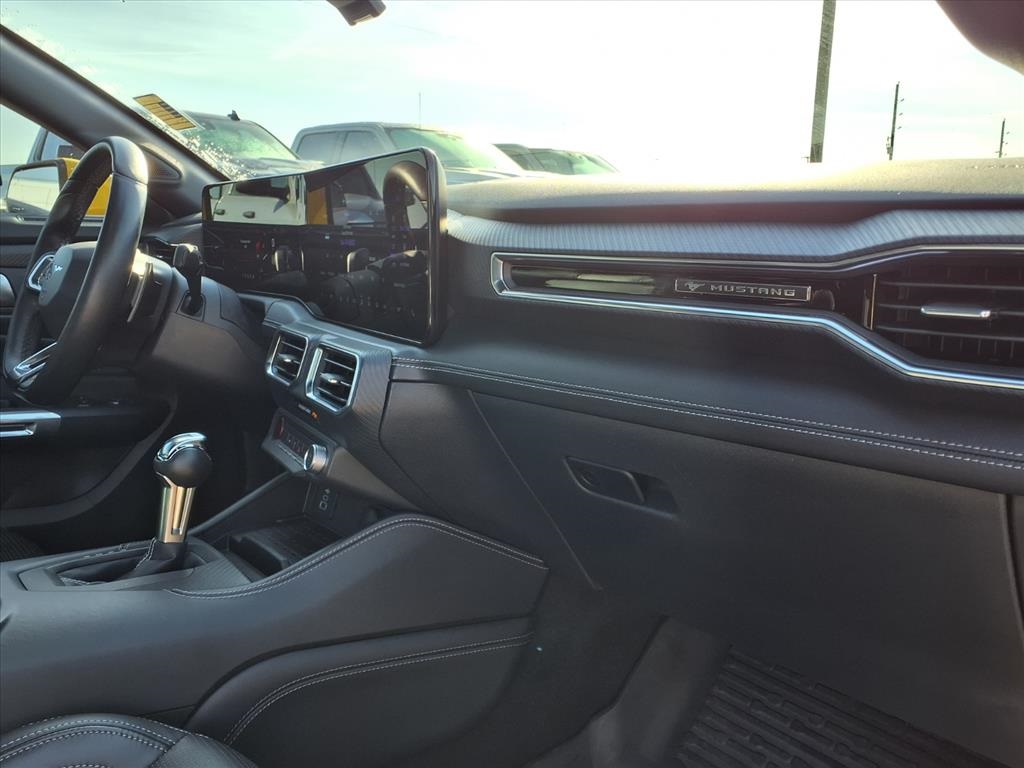 2024 Ford Mustang GT Premium Yellow at South Houston Nissan