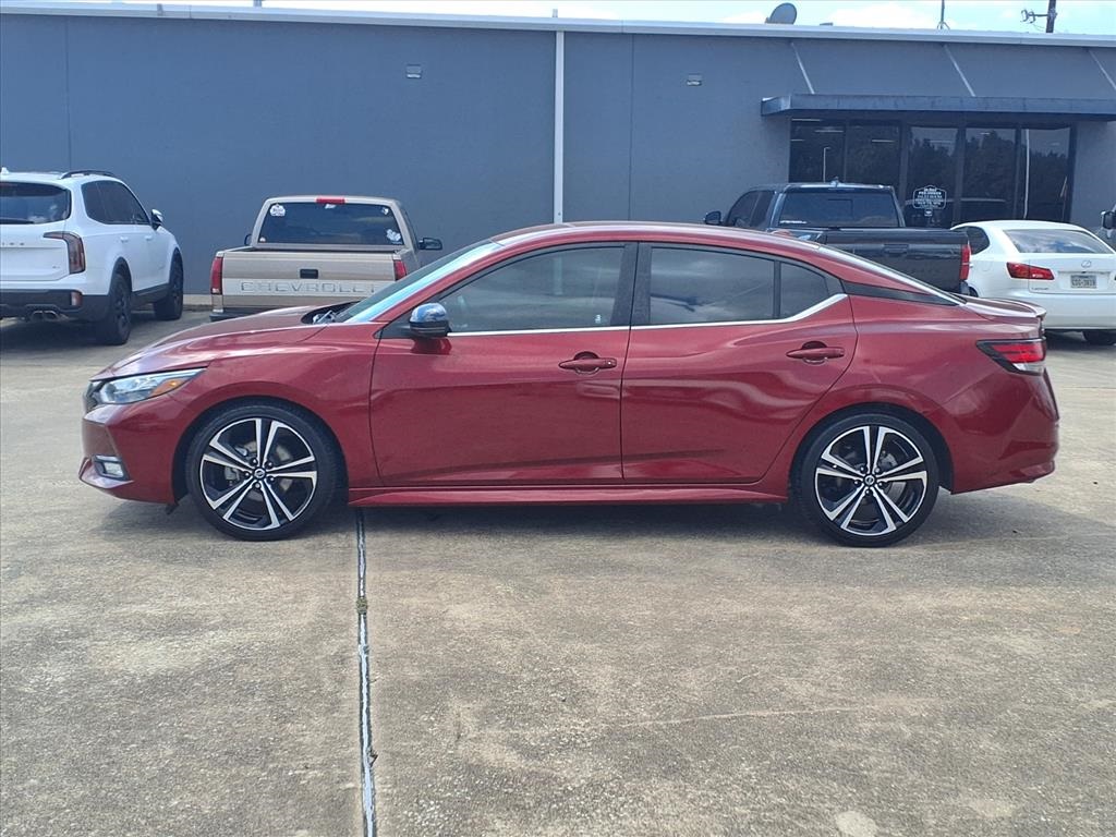 2020 Nissan Sentra SR Red at Durrett Motor Company