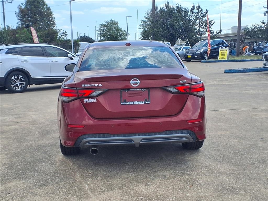 2020 Nissan Sentra SR Red at Durrett Motor Company