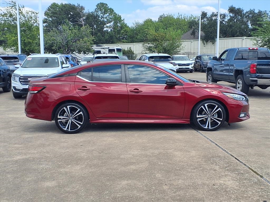 2020 Nissan Sentra SR Red at Durrett Motor Company