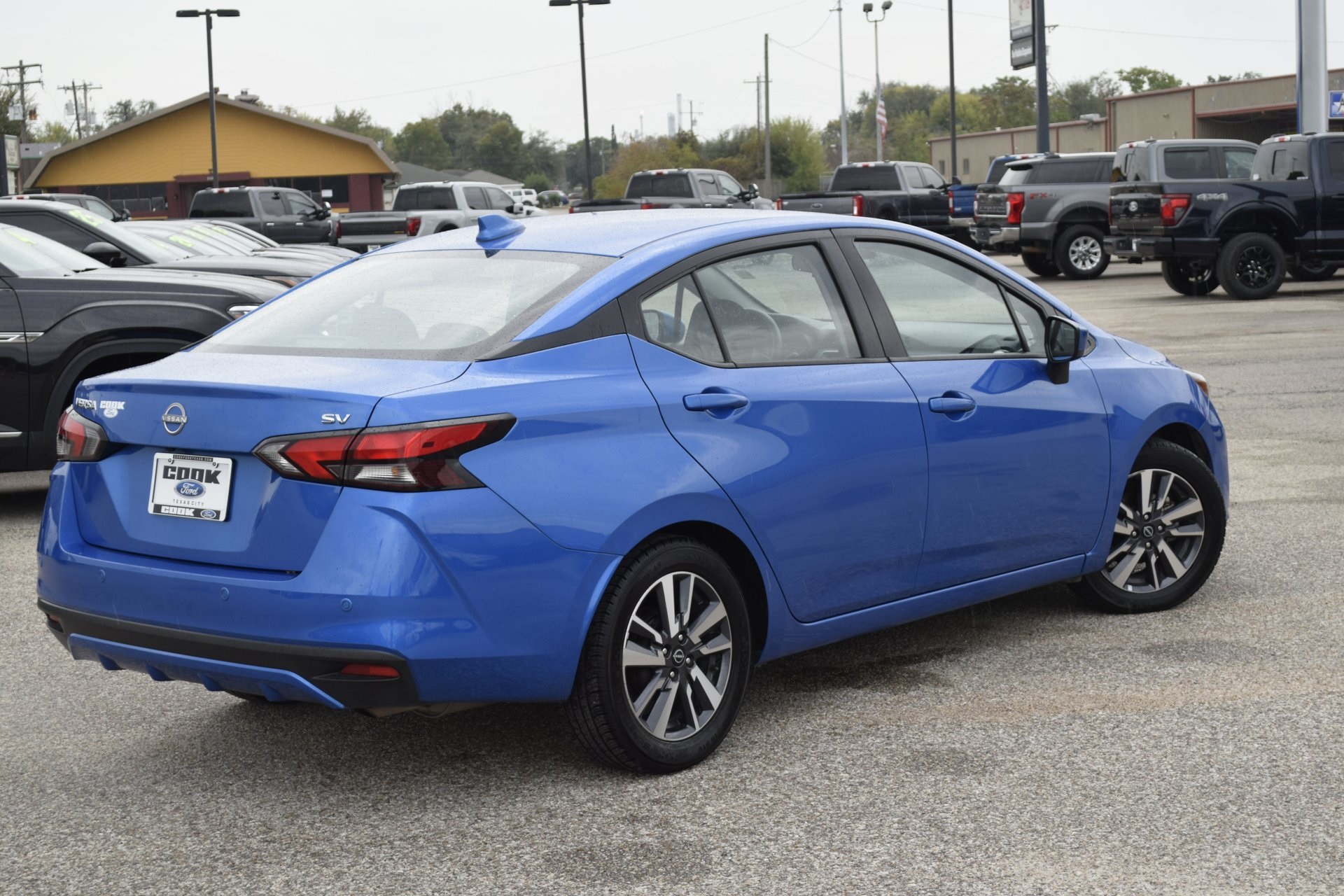 2023 Nissan Versa 1.6 SV Blue at Emmons Autoplex