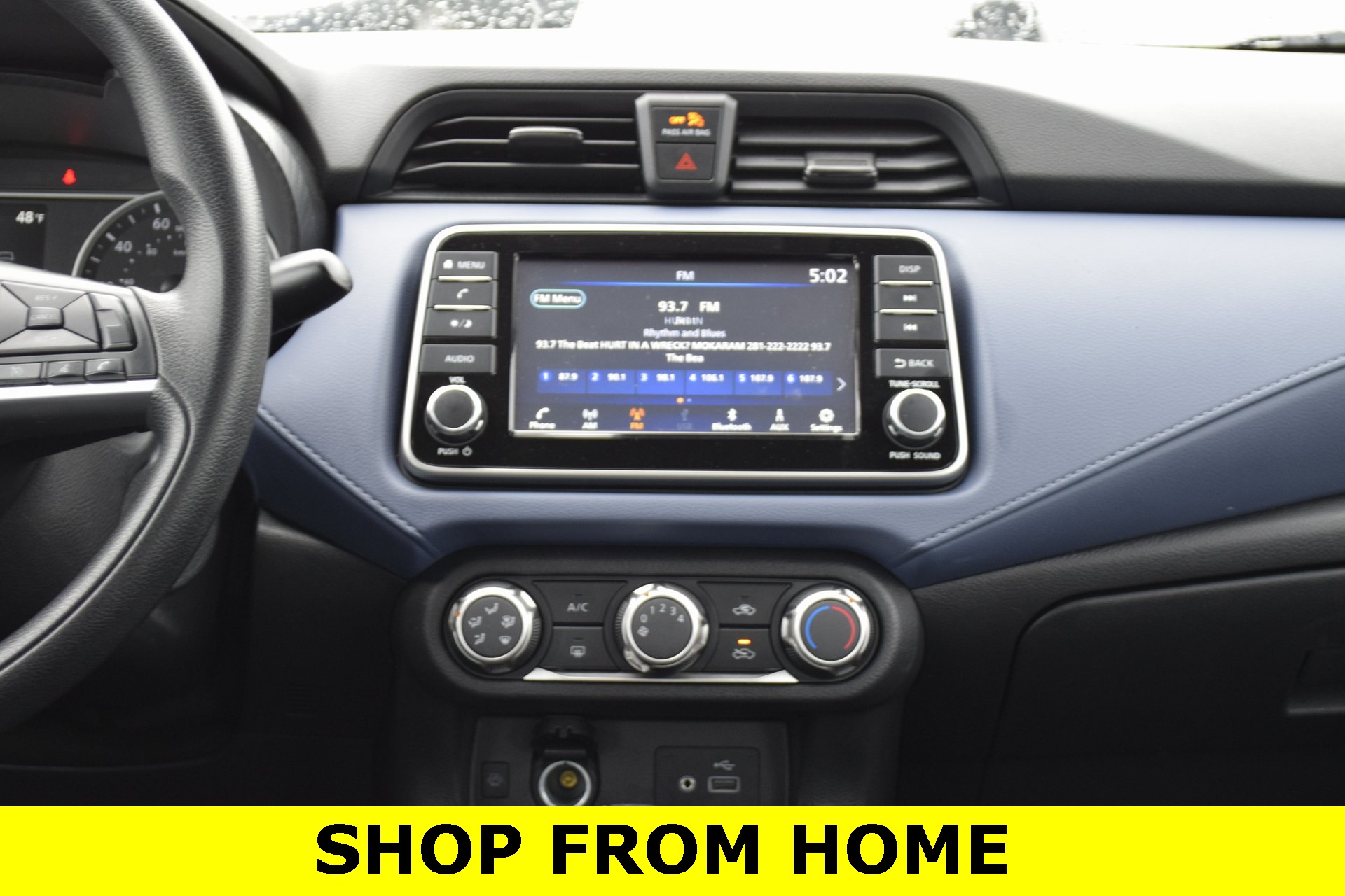 2023 Nissan Versa 1.6 SV Blue at Emmons Autoplex