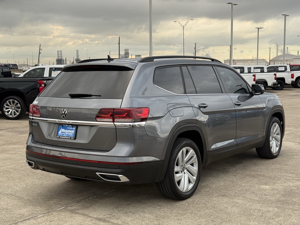 2021 Volkswagen Atlas 3.6L V6 SE w/Technology Gray at River Oaks CDJR