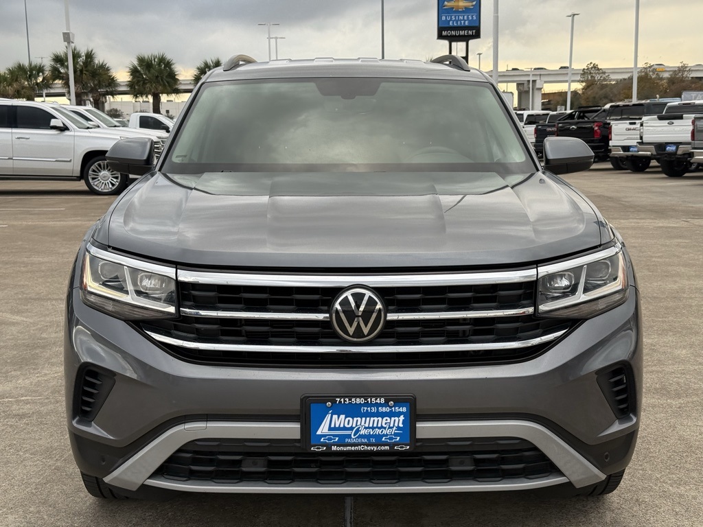 2021 Volkswagen Atlas 3.6L V6 SE w/Technology Gray at River Oaks CDJR