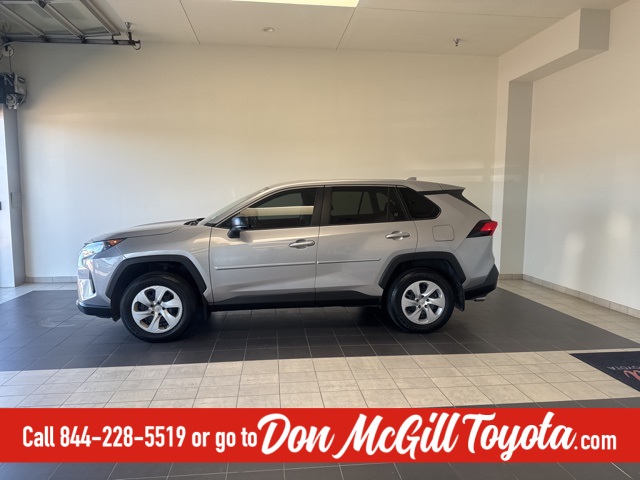 2022 Toyota RAV4 LE Silver at Don McGill Toyota