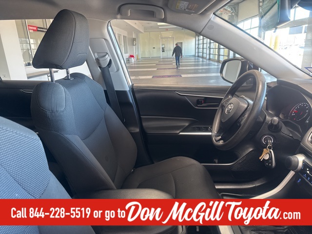 2022 Toyota RAV4 LE Silver at Don McGill Toyota