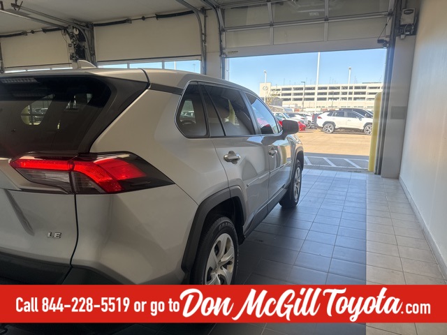2022 Toyota RAV4 LE Silver at Don McGill Toyota