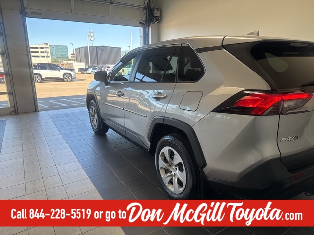 2022 Toyota RAV4 LE Silver at Don McGill Toyota