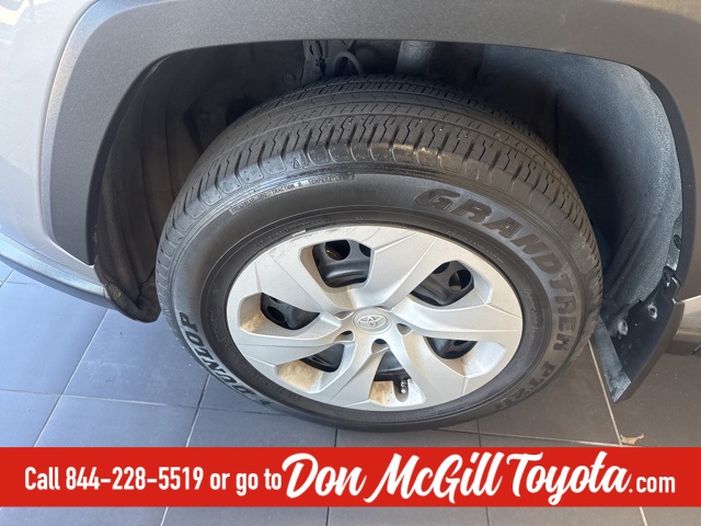 2022 Toyota RAV4 LE Silver at Don McGill Toyota