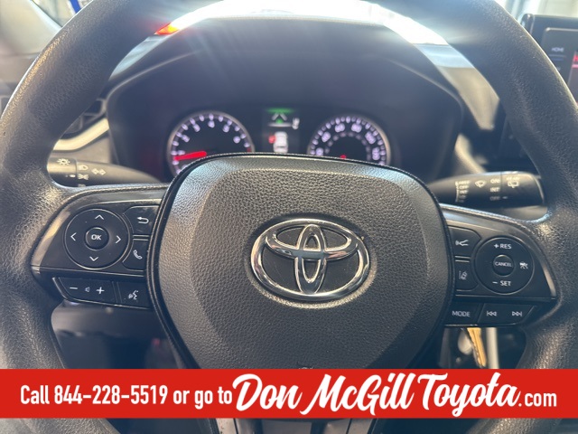 2022 Toyota RAV4 LE Silver at Don McGill Toyota