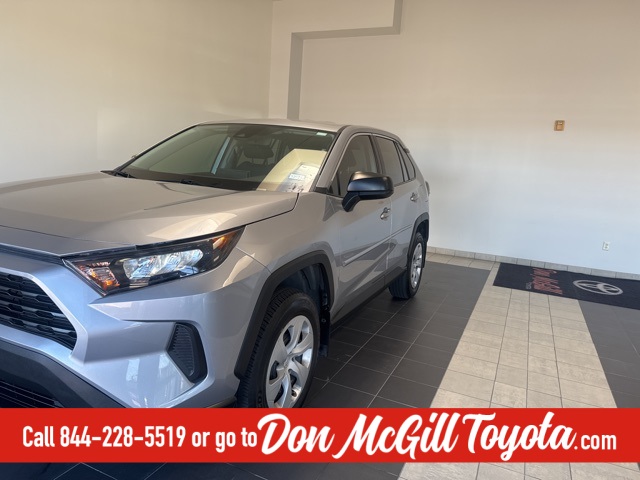 2022 Toyota RAV4 LE Silver at Don McGill Toyota