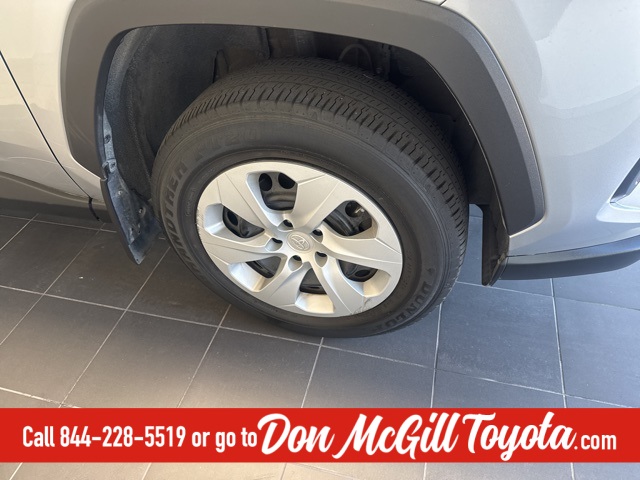 2022 Toyota RAV4 LE Silver at Don McGill Toyota