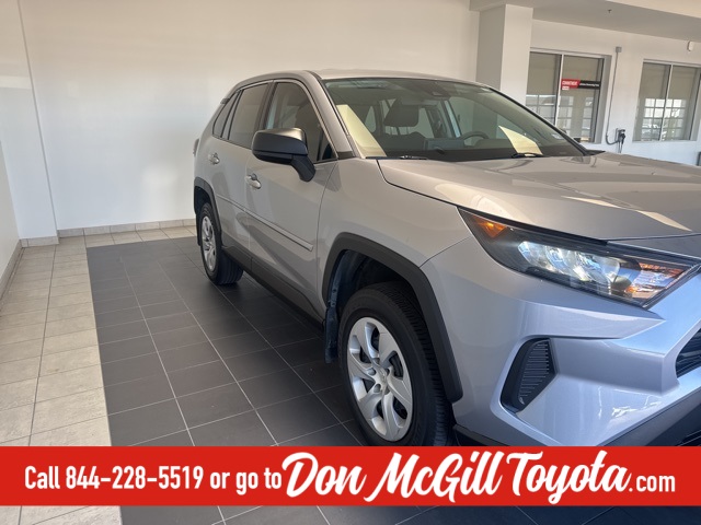 2022 Toyota RAV4 LE Silver at Don McGill Toyota