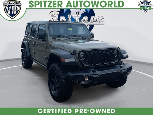 2025 Jeep Wrangler Willys 4-Door 4WD