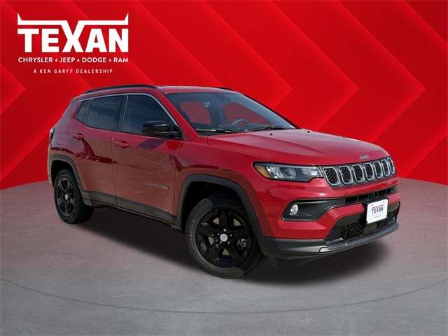 2023 Jeep Compass Latitude Red at Mac Haik CDJR North Houston