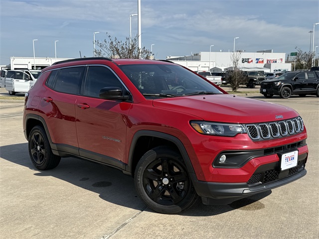 2023 Jeep Compass Latitude Red at Mac Haik CDJR North Houston