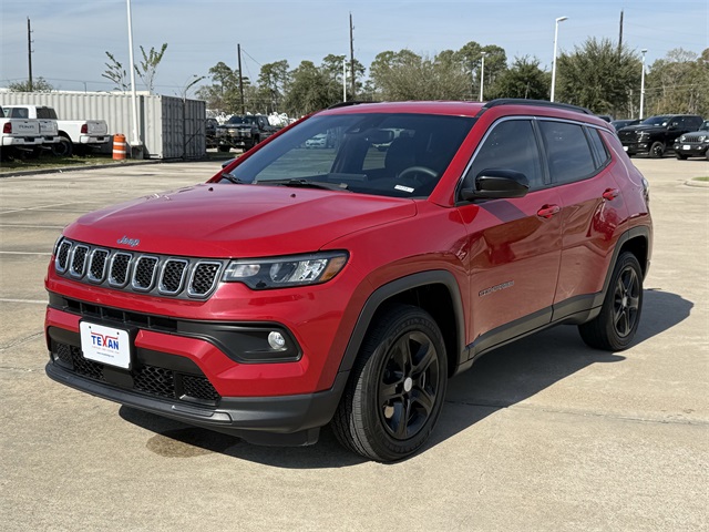 2023 Jeep Compass Latitude Red at Mac Haik CDJR North Houston