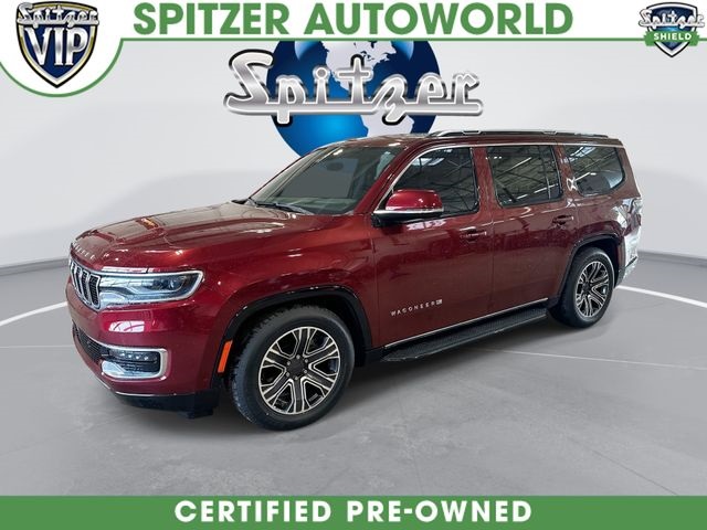 Velvet Red Pearlcoat 2022 Jeep Wagoneer Series III 4WD SUV / Crossover Four-Wheel Drive 8-Speed Automatic
